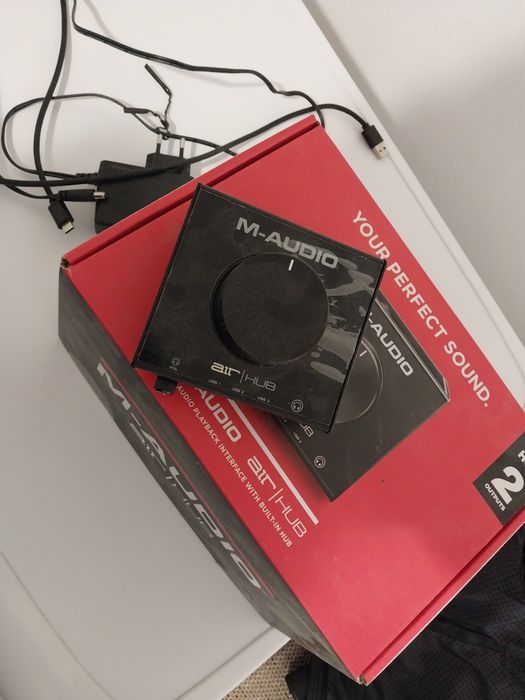 M-Audio air hub Интерфейс