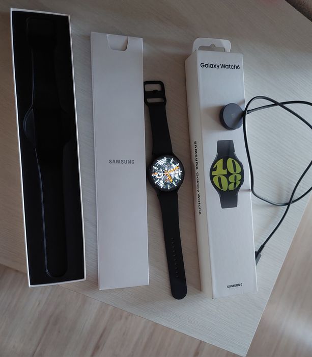 Смарт часы Samsung Watch 6 44мм новые. Или обмен.