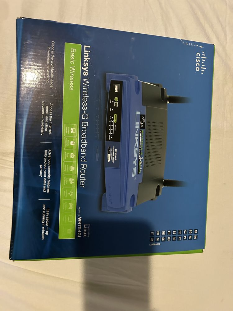 router wireless linksys wrt54gl