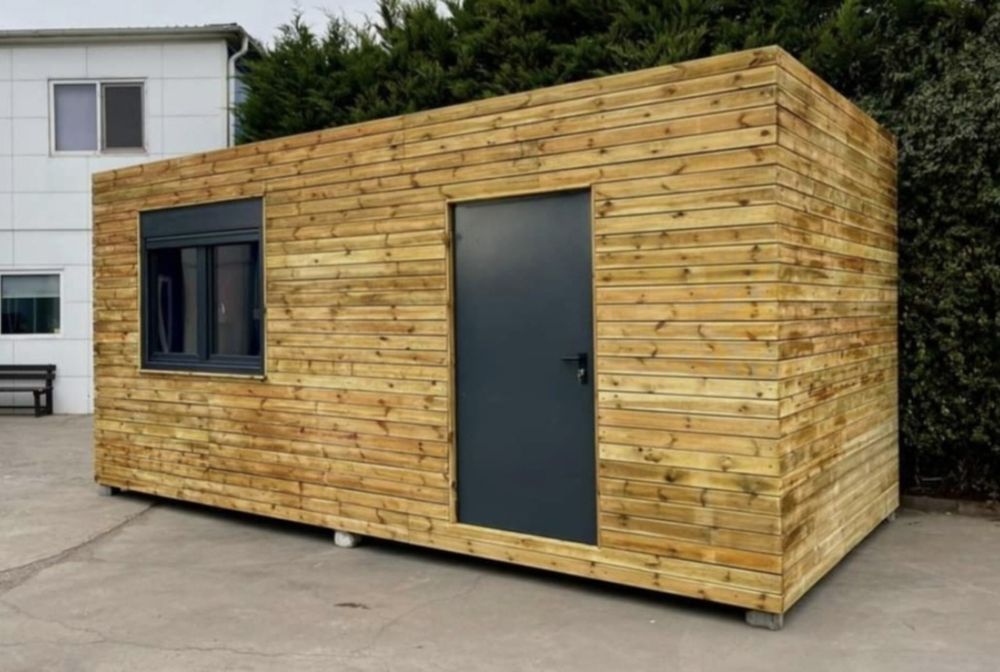 Container fast-food Birou Vitrina Magazin Depozitare