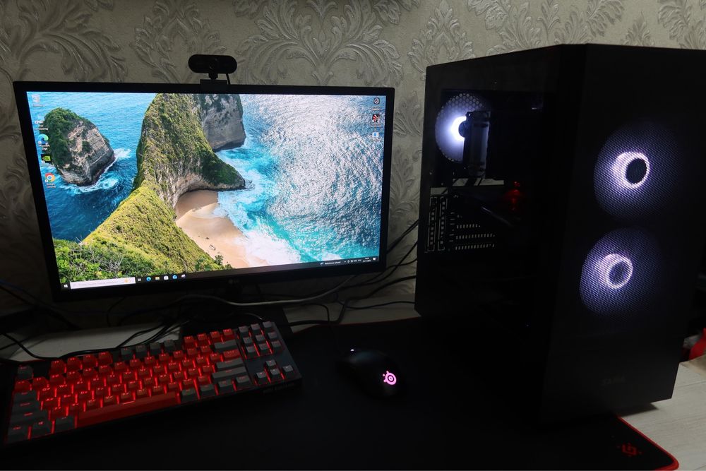 Игровой ПК Xeon 2680v4 / GTX 1070 / 2x8GB DDR4 / NVME 500gb