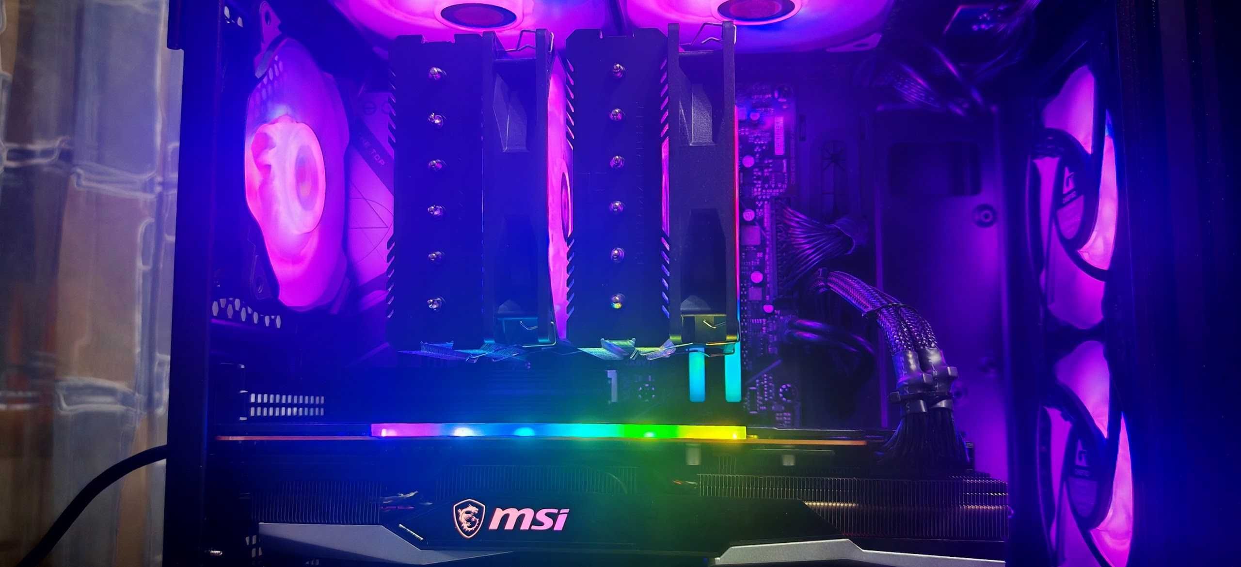 Геймърско РС R7 7700/64Gb/2TB SSD nVme/GaminigX RX 6800XT 16Gb/Гаранци