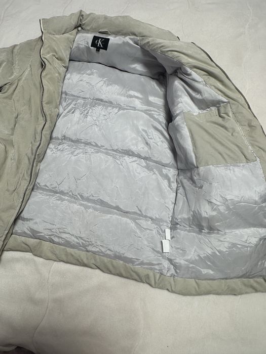 100% Оригинално мъжко яке на Calvin Klein с гъши пух, Дебело зимно яке