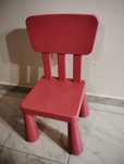 Toddler's Ikea chair - pink