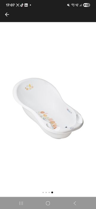 Set Cadita Folk 102cm cu Suport metalic si Suport Anatomic Alb