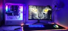 Vând setap gaming,Calculator,monitor,casti,maus,tastatura,mousepad.