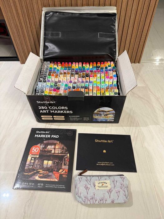 Set carioci markere 280 bucăți