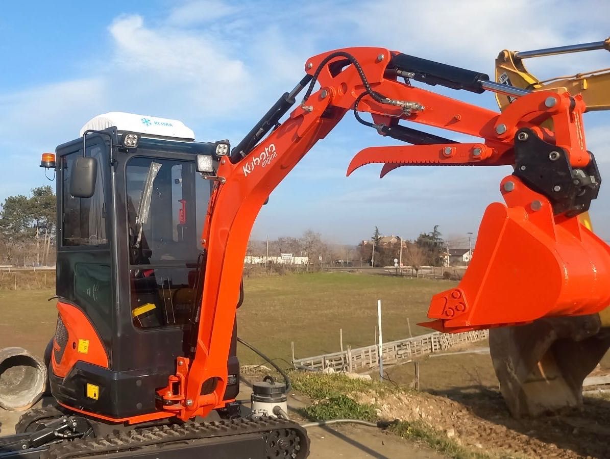 Промо Мини багер KUBOTA