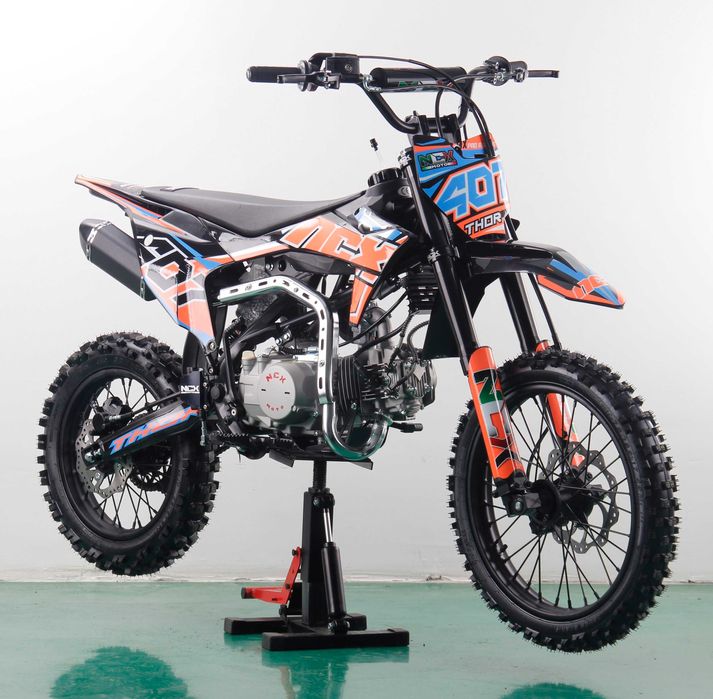 Motocicleta cross Ncx Thor Evolution 17/14" 140cc 4T portocaliu