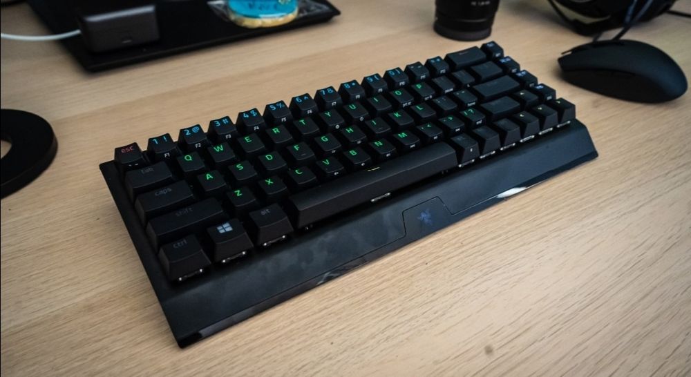 Razer BlackWidow V3 Mini HyperSpeed (Green Switch), Black