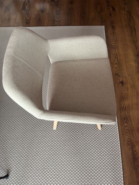 Scaun de sufragerie/bucatarie, textil, bej
