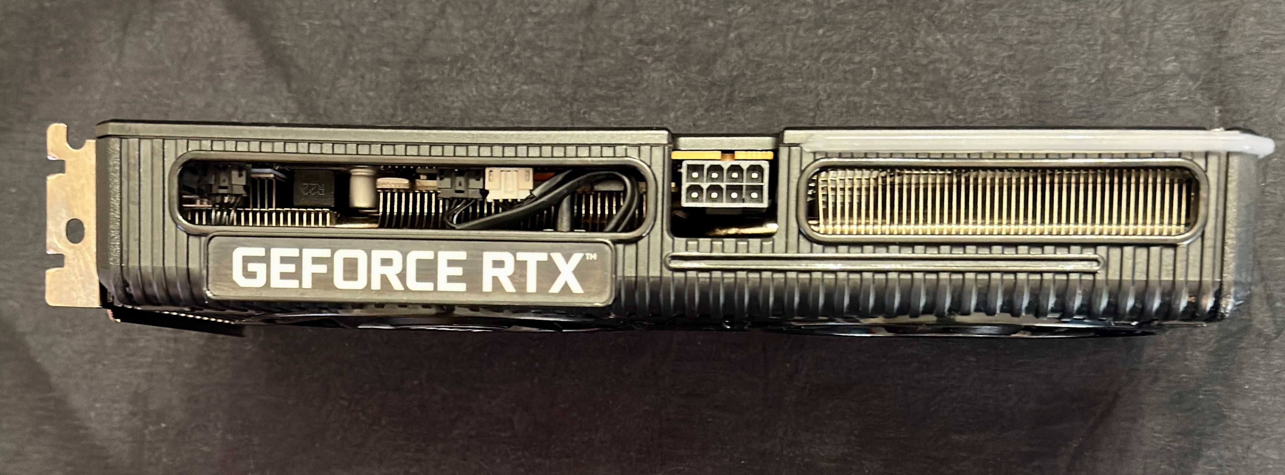 ТОП състояние Видео карта GPU Palit GeForce RTX 3060 Ti Dual 8GB GDDR6
