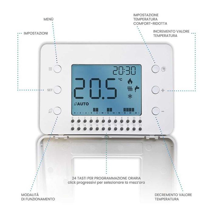 IMIT Orion Day – Termostat digital programabil TPI