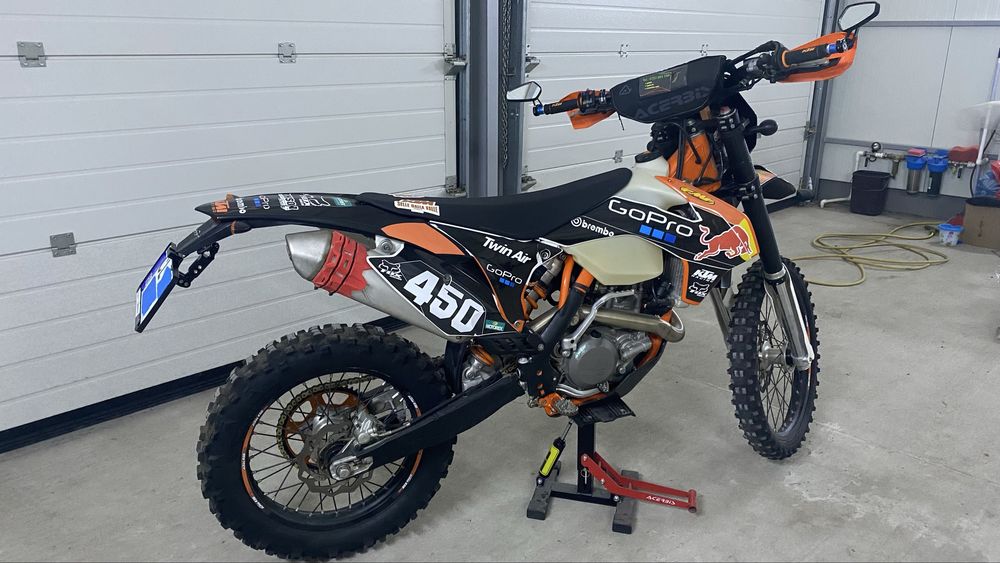 KTM 450 EXC 2016 Înmatriculat
