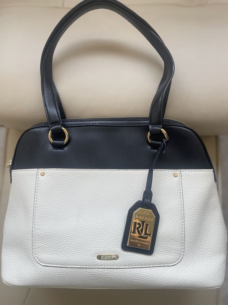 Poșeta/geanta  Polo Ralph Lauren , din piele, noua