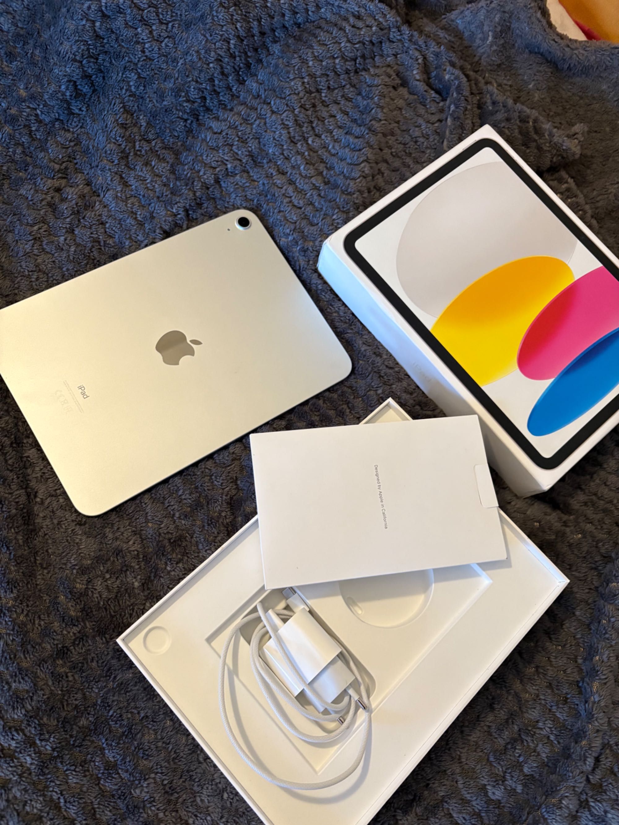 Ipad 10 нов батерия 100%