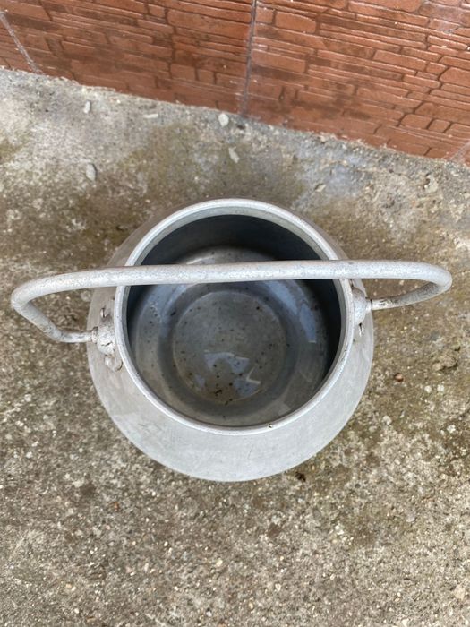 Vand bidon lapte aluminiu