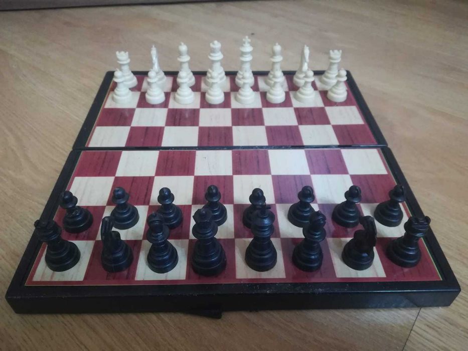 Шахматы 3 в 1 — шахматы, шашки, нарды | Магнитные |