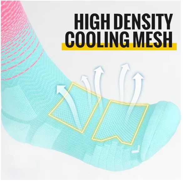 WRELS Спортни чорапи – омекотени, дишащи