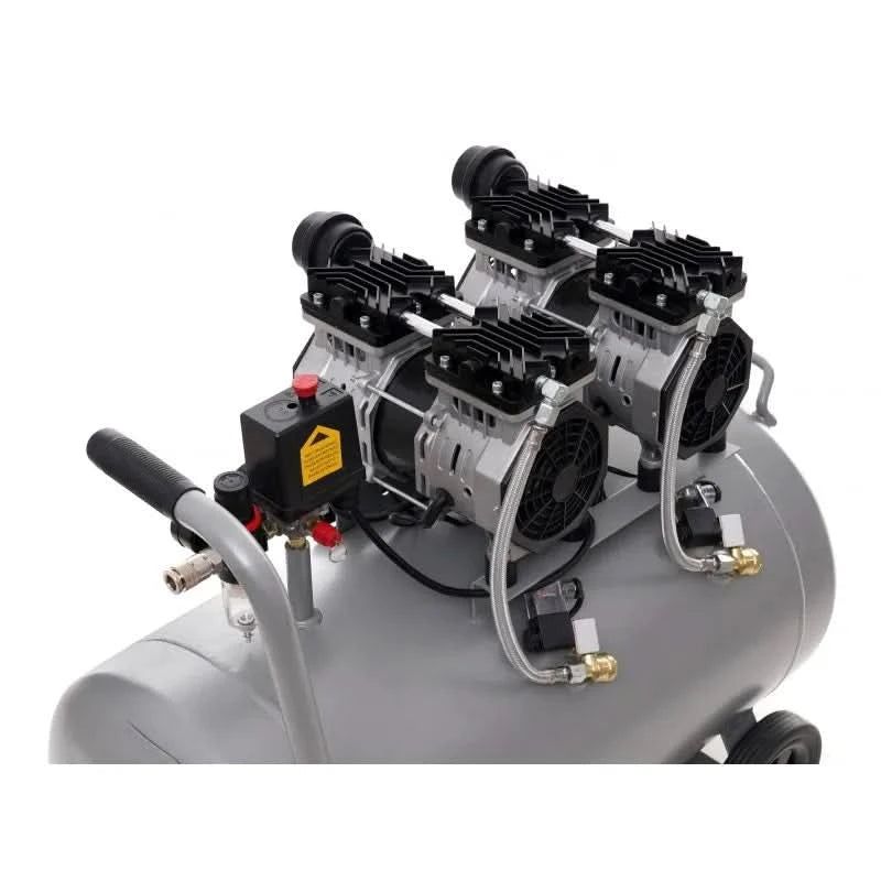 Compresor fara ulei silentios , 100L / 1500W X 2 , 582l/m , KD1398