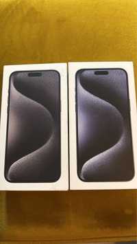 Iphone 15 PRO Max 256Gb Black/Blue Titanium Sigilat