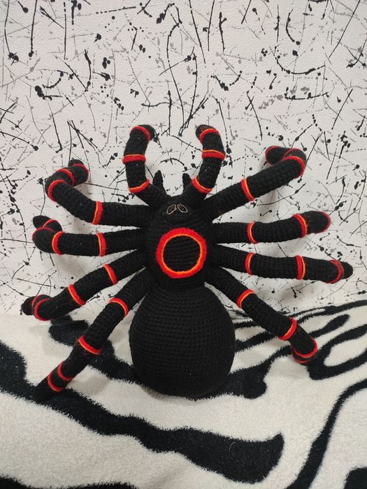 АКЦИЯ!Продается вязаный паук птицеед! Эксклюзивный подарок! Интерес