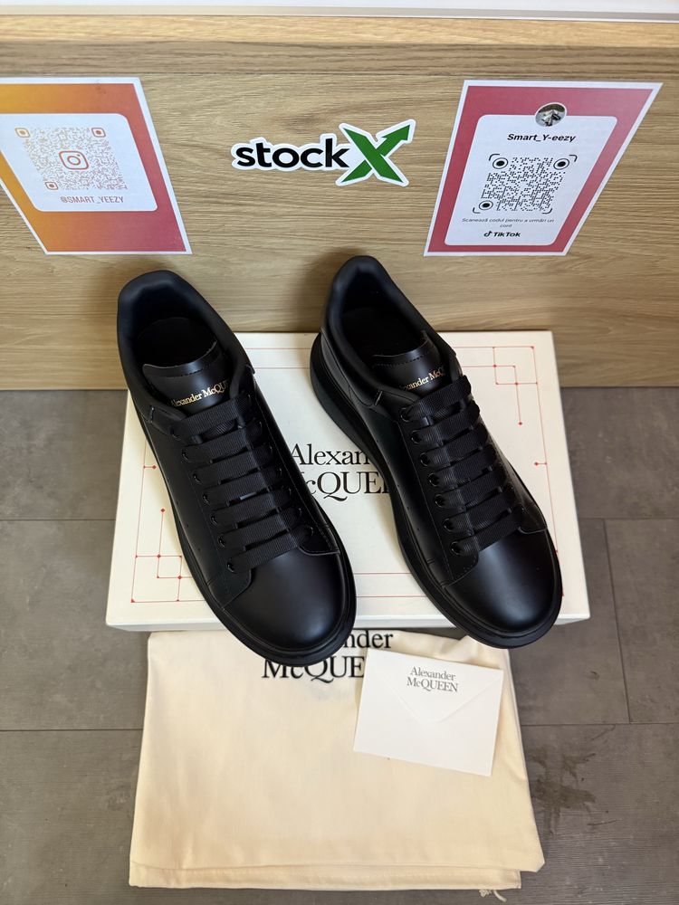 Alexander McQueen Oversized Full Black , Poze Reale Marimi 39-45