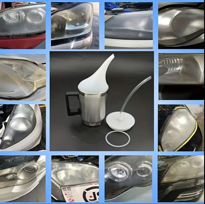 Комплект за химическо полиране на автомобилни фарове