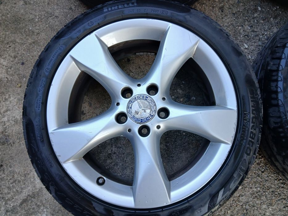 Оригинални Ал джанти 17цола за Mercedes w204-c-class.B-w246.w169.5×112