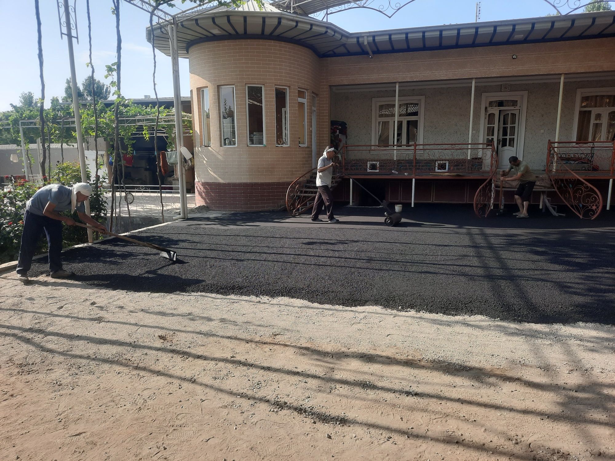 Rishton Asfalt bosish hizmati
