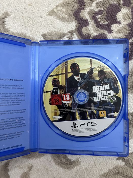 Продается Gta 5 диск для Ps 5