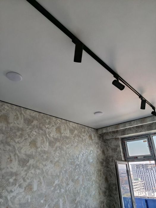 любой работа натижного потолка