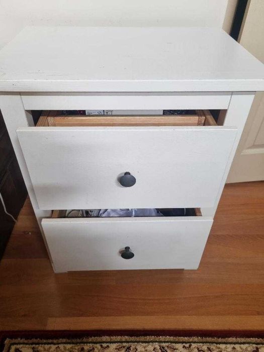 Birou, noptiera si dulap ikea, in stare foarte buna