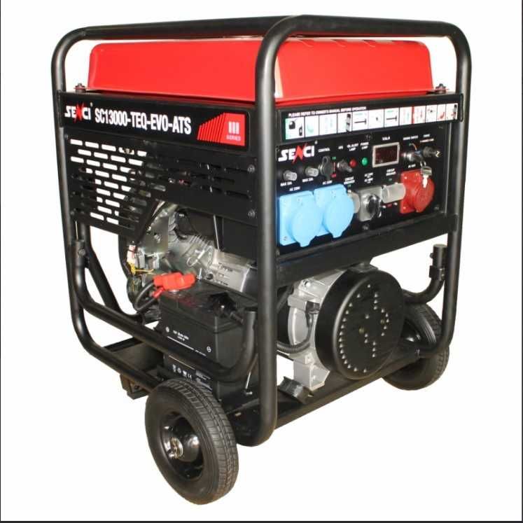 Бензинов трифазен генератор за ток SENCI SC-13000TEQ-EVO, 11 kW, 45 л.