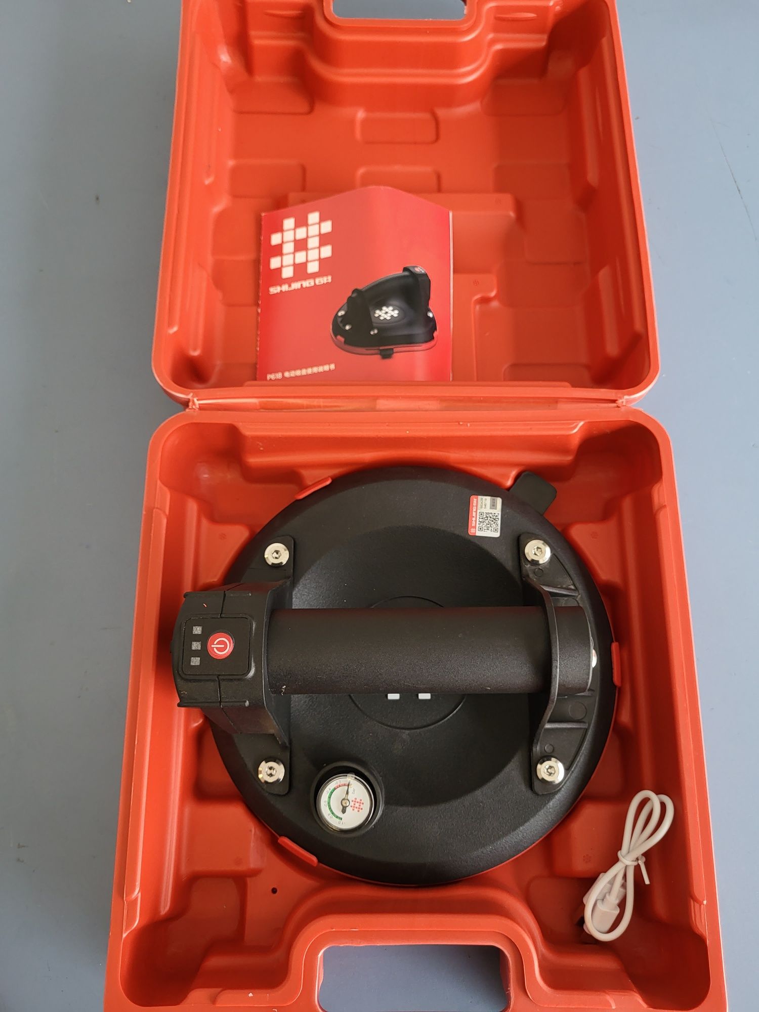 Shijing P618 Акумулаторна вакуумна вендуза за плочки фаянс гранитогре