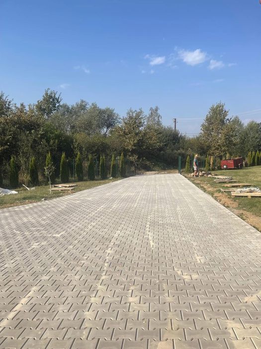 Montam pavaje rigole borduri