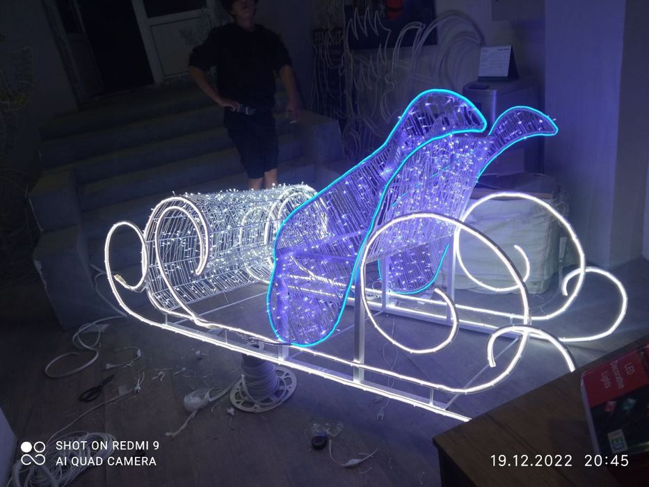 Новогодние оформление