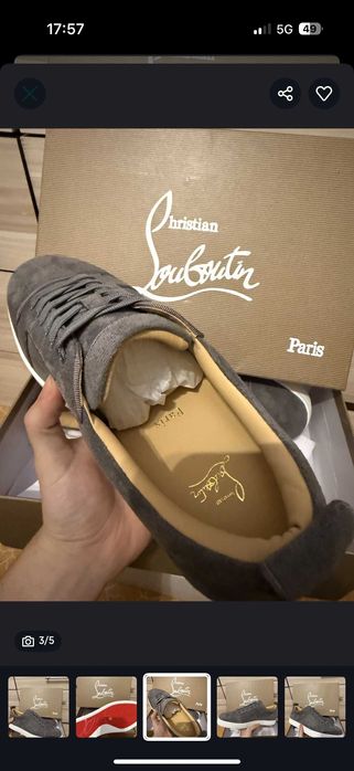 Christian Louboutin обувки 45 номер