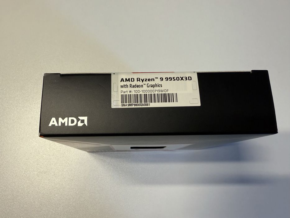 Procesoare AMD Ryzen 9 9950x3d si 7050x Sigilate