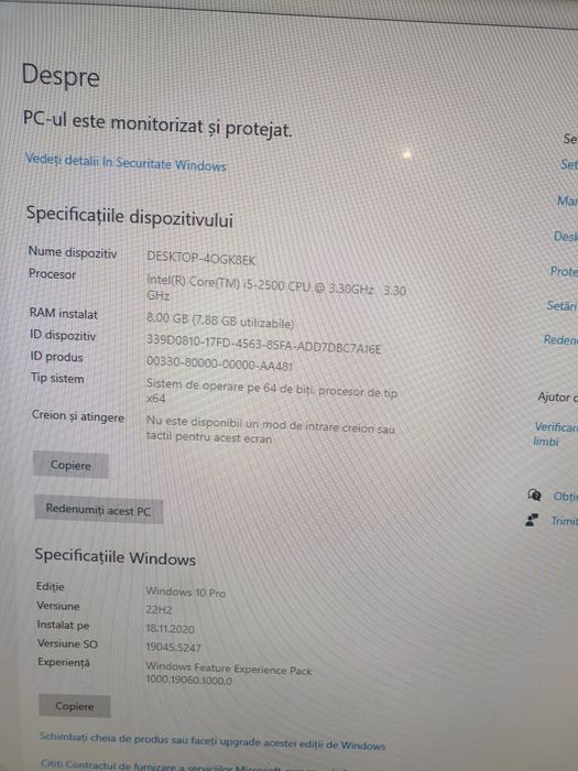 Unitate pc Fujitsu