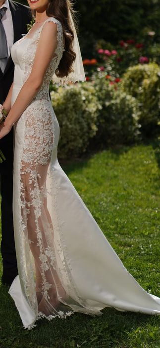 Rochie mireasa model unicat, marime XS/S
