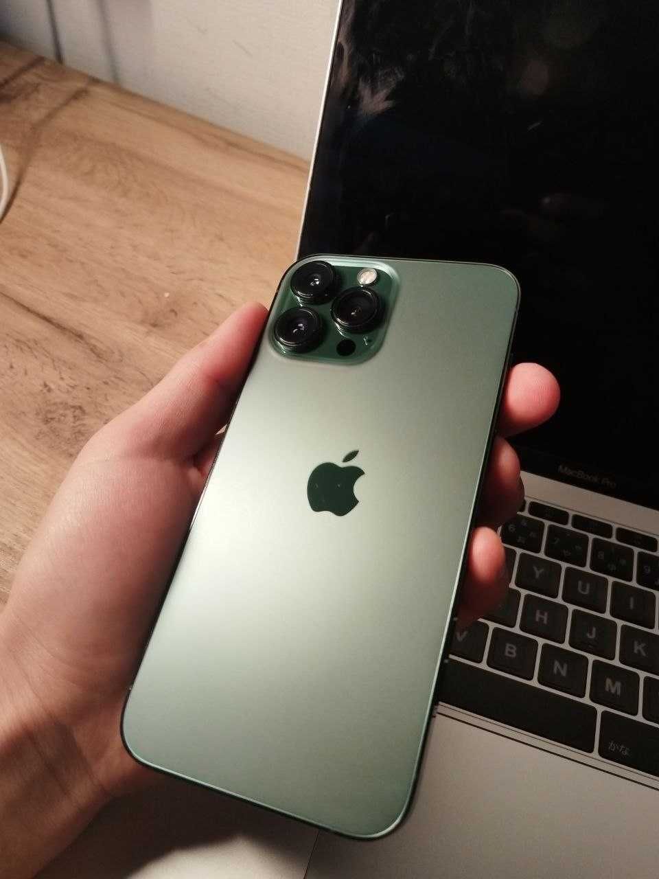 Ayfon 13 pro max 256GB GREEN