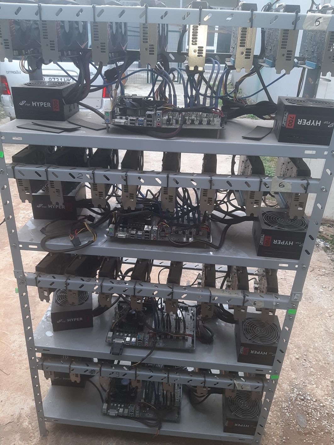 Mining rig 8x P106-100