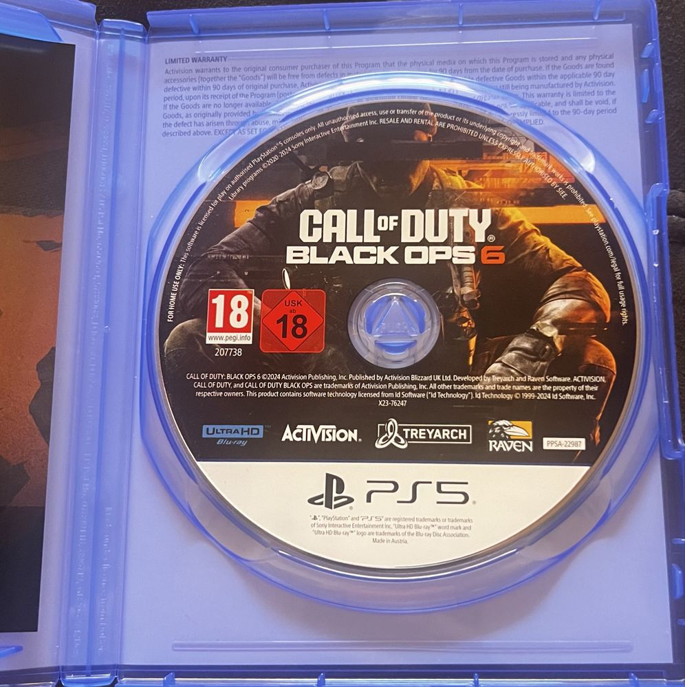 Call Of Duty Black Ops 6 PS5 игра