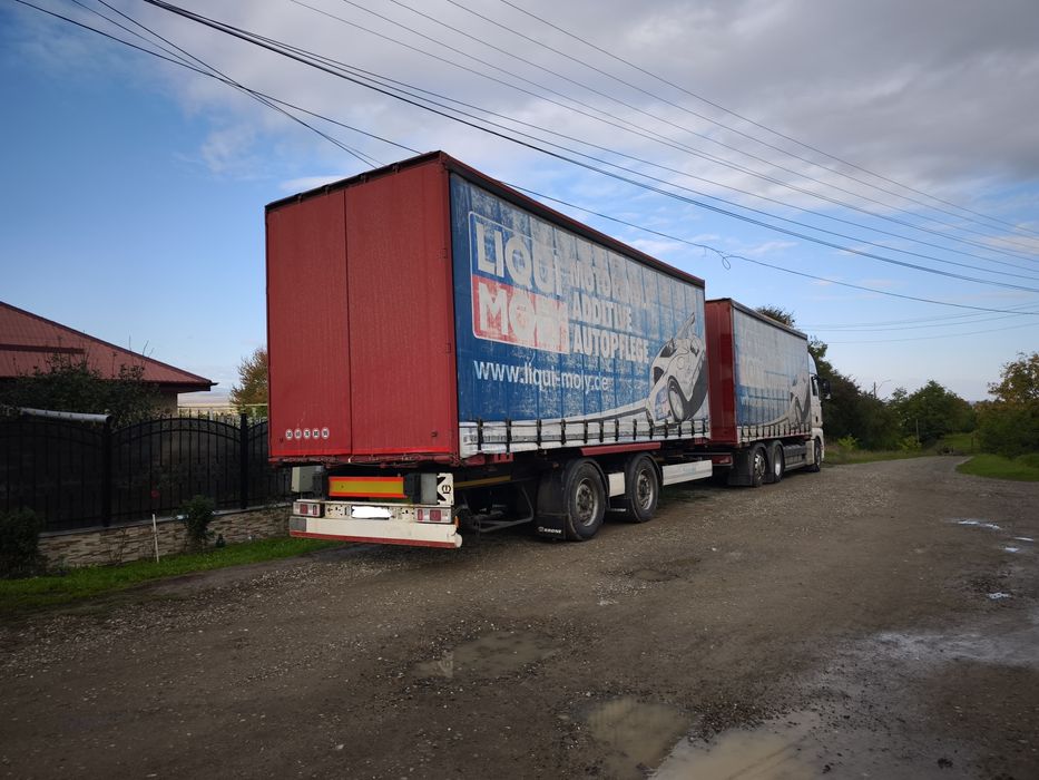 MAN TGX BDF cu tandem pentru containere