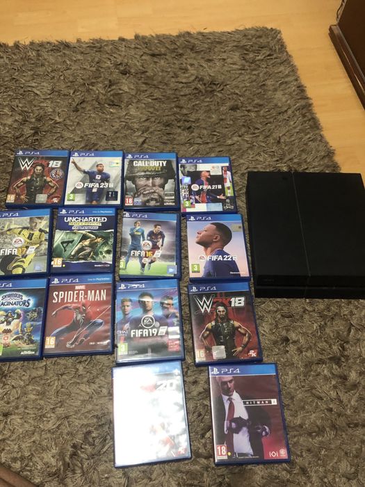 Vand Ps4 cu jocuri fara controller