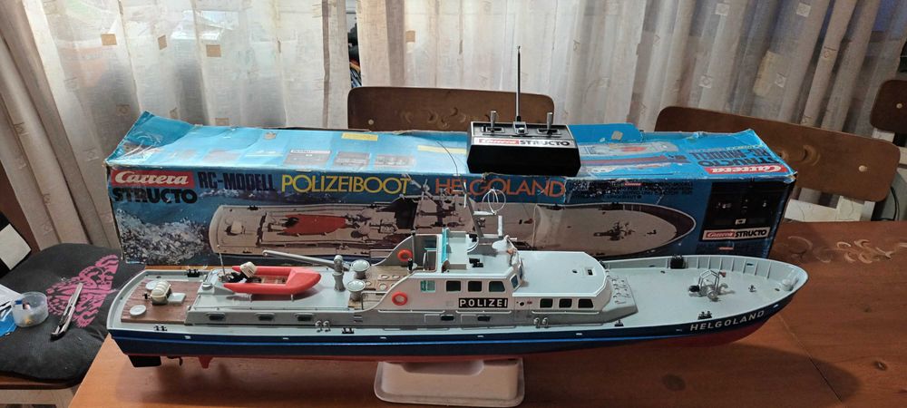 Navomodel RC Helgoland Carrera Structo ,Anii "70,Radiocomanda