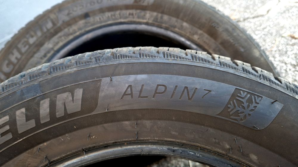 DOT 2024, 205/60/16 зимни гуми Michelin Alpin 7. Мишелин