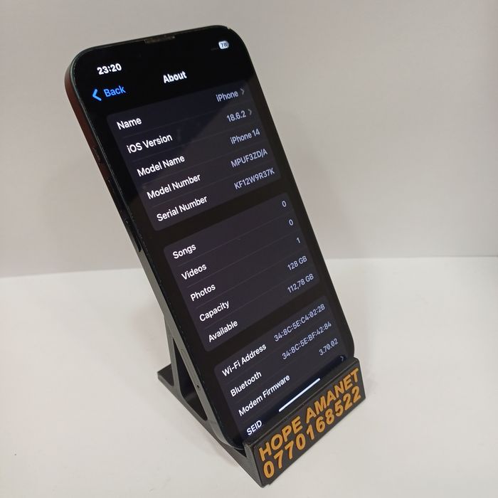 Hope Amanet P1/ iPhone 14 128 GB 85% Baterie #35668