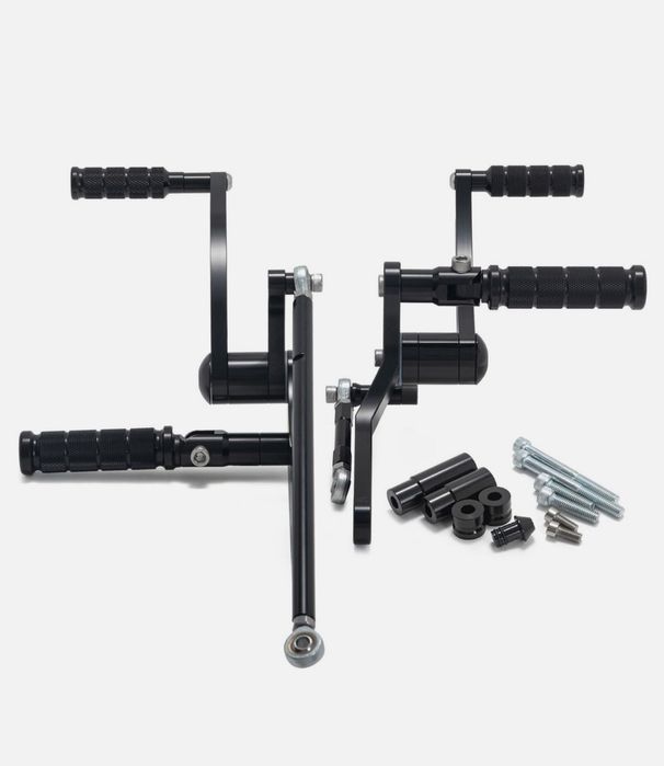 НОВИ конзоли със степенки и лостчета за Harley Davidson